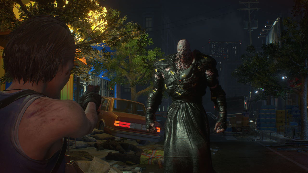 Segunda imagen intermedia que muestra al personaje Jill y Nemesis